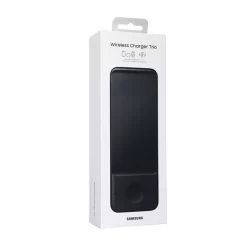 Cargador inalámbrico Trio negro